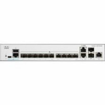 10G SFP+ C1300-12XS Rack Mountable 480Gbps Cisco 24 Port Poe Switch