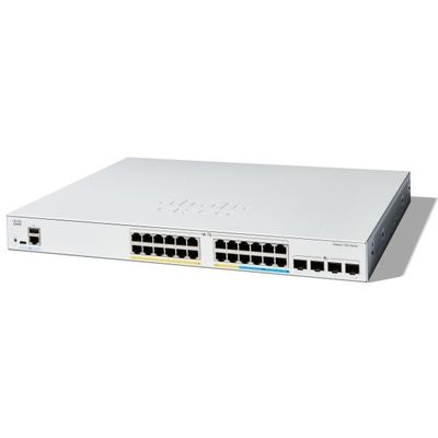 24-Port PoE+ Switch With 10G Uplinks Cisco Switch For SMB & Enterprise