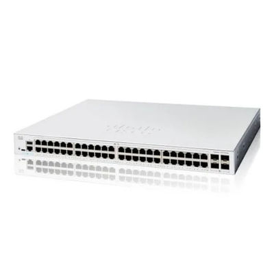 Cisco Business Switch : 48 Ethernet + 4 Fiber Ports , VLAN , QoS C1300-48T-4X