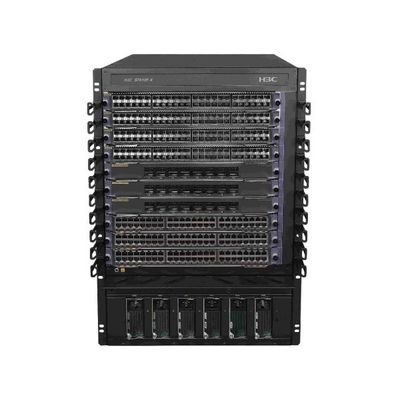 High-Performance H3C LS-7610E-X Switch 100G/40G Density , IRF2 Virtualization & SDN Support