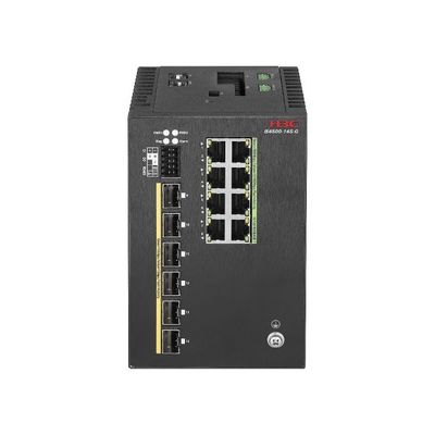 Industrial-Grade Gigabit Fiber Switch - 14 SFP Ports, Wide Temp & ERPS For Harsh Environments H3C LS-IE4500-14S-G
