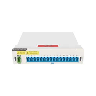 16-Channel BIDI Fiber Mux High-Density CWDM / DWDM Ruijie Switch Plug Play