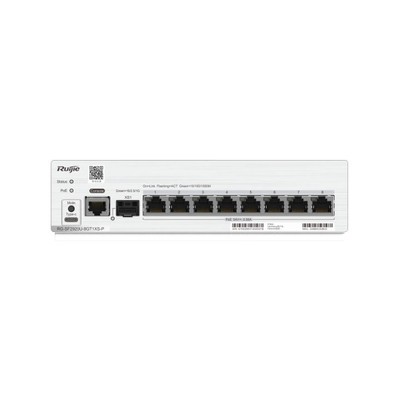 Ruijie Switch RG-SF2920U-8GT1XS-P 8-Port Gigabit + 10G SFP+Layer 2 Managed Compact & Silent
