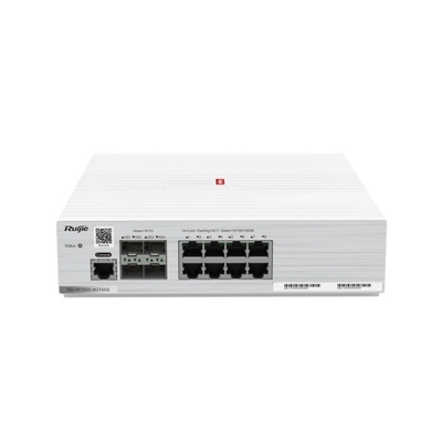 Ruijie Switch RG-SF2920-8GT4XS 8-Port Gigabit + 4 SFP Web Managed Fanless For SMBs