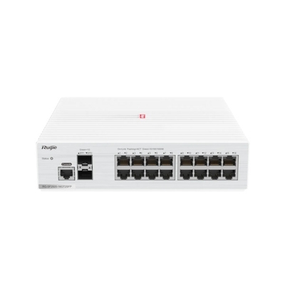 RG-SF2920-16GT2SFP Energy-Efficient Layer 2 Switch With QoS & Security Ruijie Switch