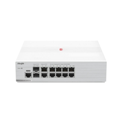 60W PoE++ Per Port 10G Uplink Smart Management Ruijie Switch RG-PF2920-8GT2MG2XS