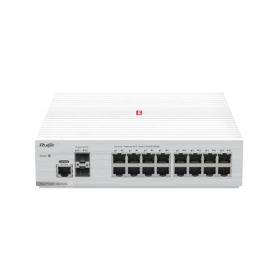 High-Performance 16-Port Ruijie Switch With 10G Uplink & Flexible Stacking For SMBs