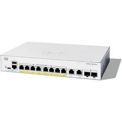 Flexible 8 Port PoE+ & 2 SFP Combo 20Gbps Cisco Switch For SMBs And Office Networks