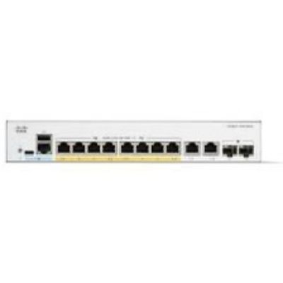SMBs 10 Port Gigabit Cisco Switch C1200-8T-E-2G 3 Layer Routing
