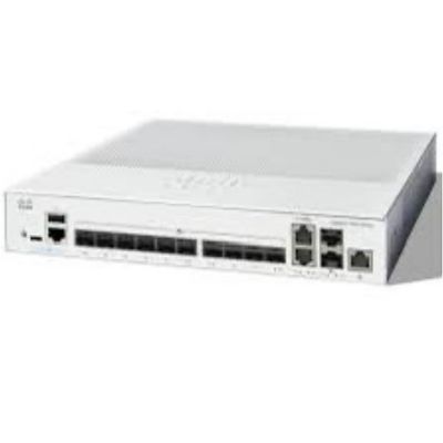 10G SFP+ C1300-12XS Rack Mountable 480Gbps Cisco 24 Port Poe Switch