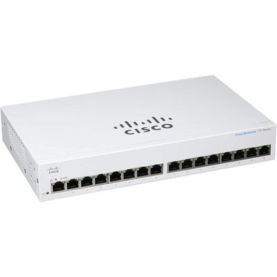 Plug-And-Play 16-Port Gigabit Cisco Switch Energy-Efficient & Silent CBS110-16T-CN For Small Business