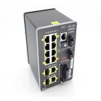 Industrial-Grade Cisco Switch With Gigabit Combo Ports & Robust Security  IE-2000-8TC-G-N