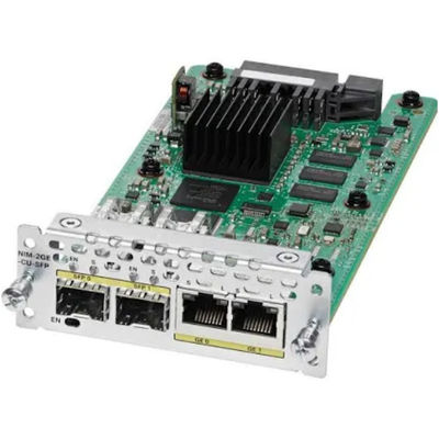 Cisco NIM-2GE-CU-SFP Module : Dual Gigabit , SFP Support & SD-WAN Ready
