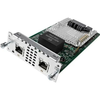 Cisco Module NIM-2MFT-T1/E1 : Dual-Port T1/E1 Support , Multi-Protocol Flexibility For ISR 4000 Routers