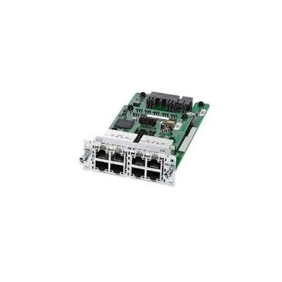 8-Port Gigabit PoE+ Cisco Module Layer 2 Switching & QoS For ISR Routers NIM-ES2-8-P