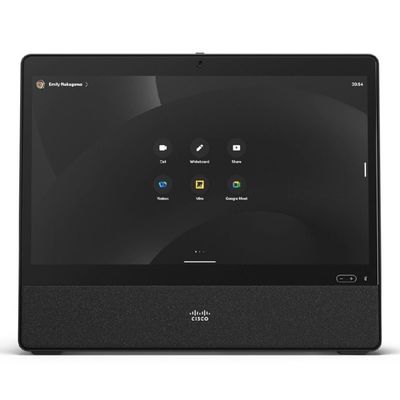 4K HD Video & AI-Powered Audio USB-C Plug & Play Cisco Video Conference Terminal CS-DESK-C-K9