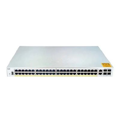 48-Port PoE+ Cisco Switch With 4G Uplinks & Advanced Security C1000-48P-4G-L