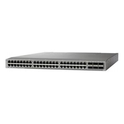 High-Density 48-Port 10G & 100G Uplink Cisco Switch N9K-C93108TC-EX For Data Centers