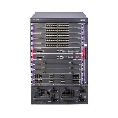 H3C LS-7610 Switch : High-Density 10G/100G Ports , IRF2 Redundancy & SDN Support
