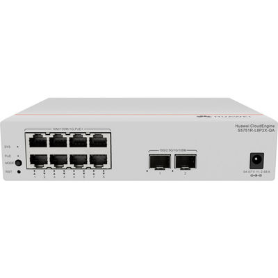 High-Performance PoE++ & 10G Uplink - Huawei S5751R-L8P2X-QA Enterprise Switch
