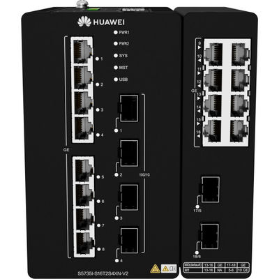 Huawei S5735I-S16T2S4XN-V2 Switch : 10G Uplink , Cloud Management & High Security For Enterprise Networks