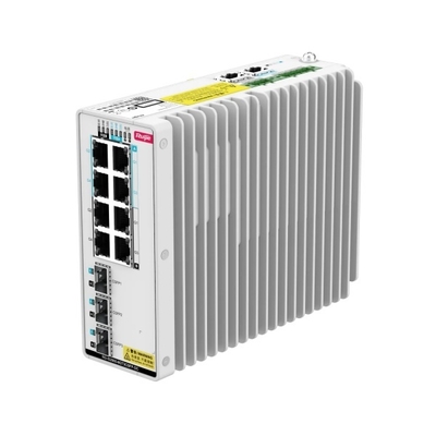Industrial Grade Ruijie Switch With 8xPoE+ 3xSFP Ports Reliable DC Power Layer 2 Management