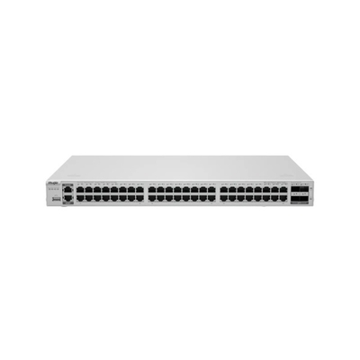 High-Performance Ruijie Switch - 48-Port Gigabit 4x 10G SFP+ Layer 3 Routing Stacking Support