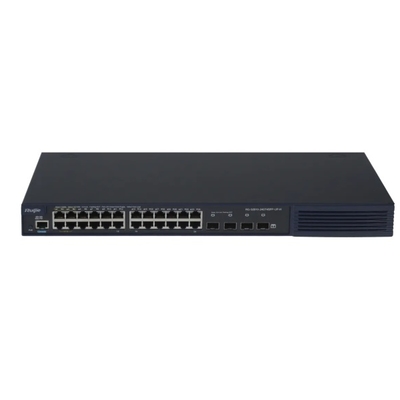 High-Performance 24-Port Ruijie Switch With 4 SFP Slots Advanced Security Features