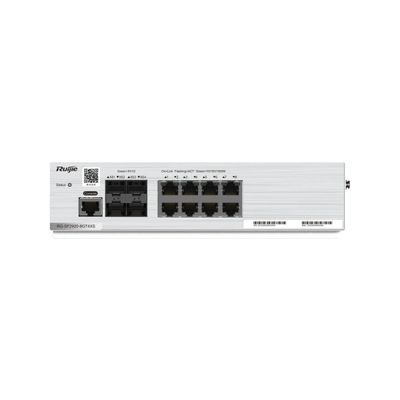 Ruijie Switch RG-SF2920-8GT4XS 8-Port Gigabit + 4 SFP Web Managed Fanless For SMBs
