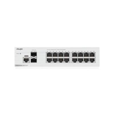 RG-SF2920-16GT2SFP Energy-Efficient Layer 2 Switch With QoS & Security Ruijie Switch