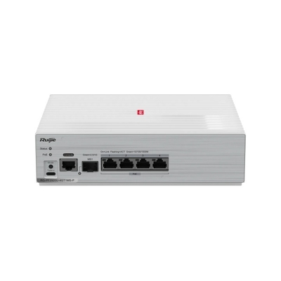 Industrial-Grade Ruijie Switch 5x Gigabit Ports Wide Voltage Input Fanless Design